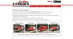 Desktop Screenshot of oelgart-feuerwehrfahrzeuge.de